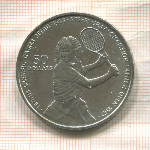 50 долларов. Ниуэ 1987г