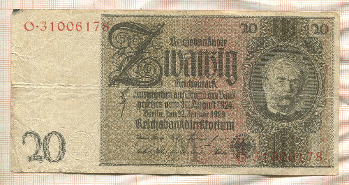 20 марок. Германия 1929г