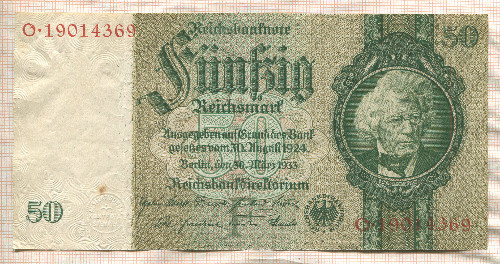 50 марок. Германия 1933г