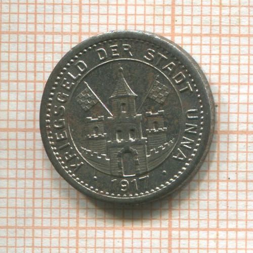 Нотгельд. 5 пфеннигов. Германия. Унна