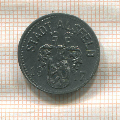 Нотгельд. 10 пфеннигов. Германия. Альсфельд