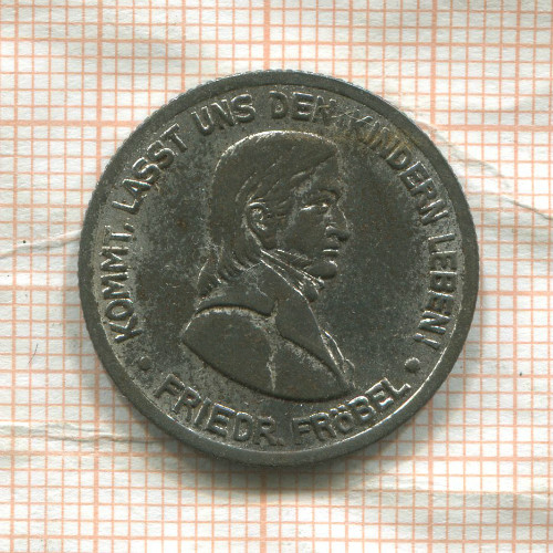 Нотгельд. 50 пфеннигов. Германия. Бад-Бланкенбург