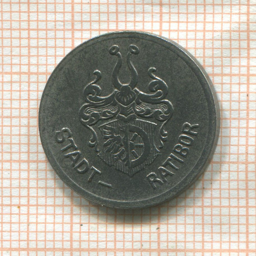 Нотгельд. 10 пфеннигов. Германия. Ратибор