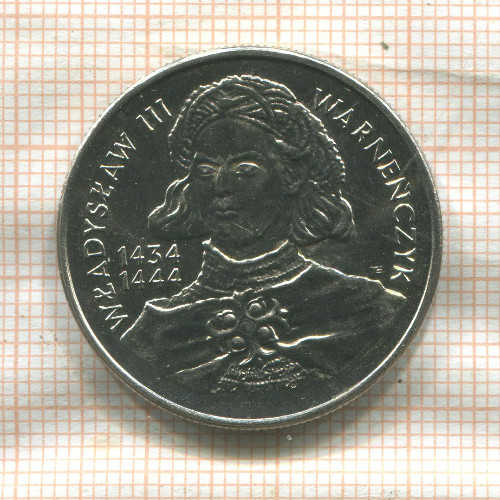 10000 злотых. Польша 1992г