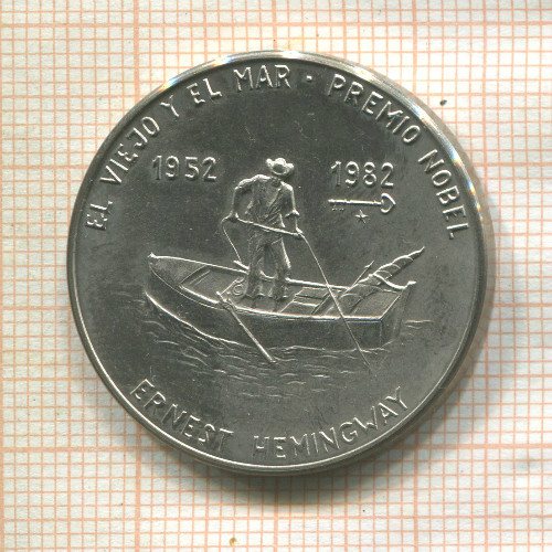 1 песо. Куба 1982г