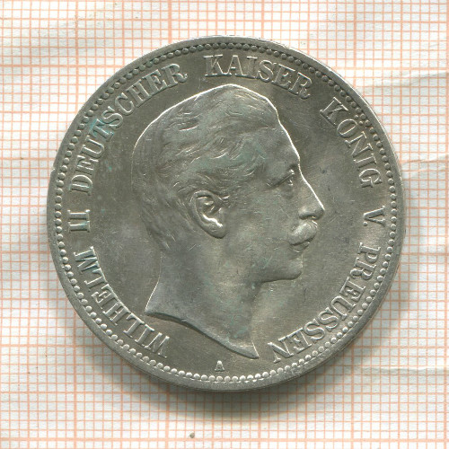 5 марок. Пруссия 1907г