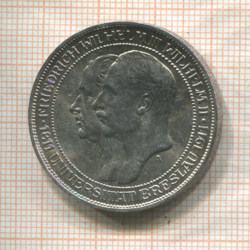 3 марки. Пруссия 1911г