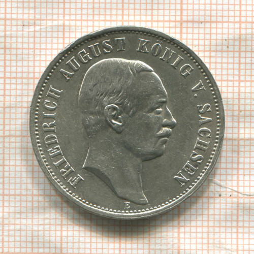 3 марки. Саксония 1908г