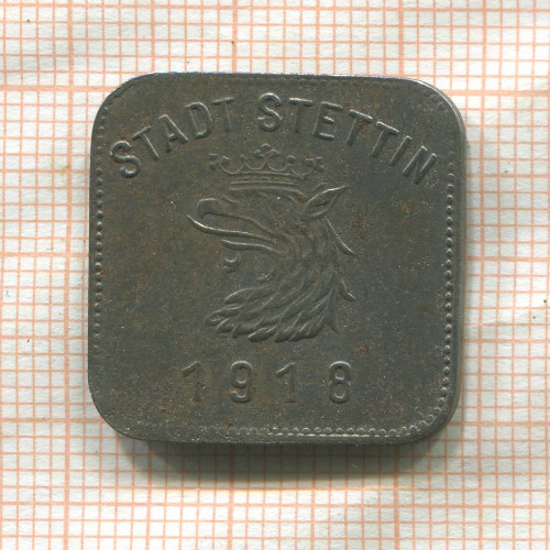 Нотгельд. 50 пфеннигов. Германия. Штеттин (Щецин)