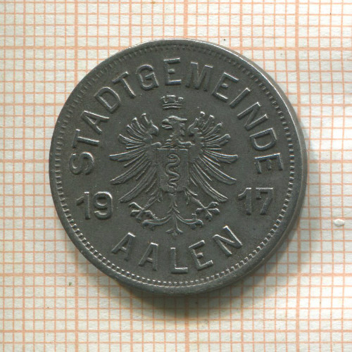 Нотгельд. 50 пфеннигов. Германия. Ален