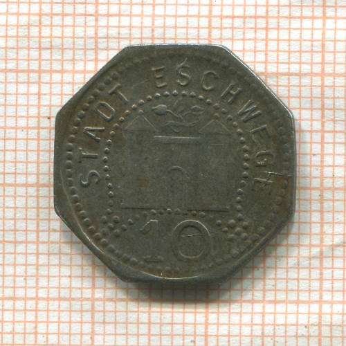 Нотгельд. 10 пфеннигов. Германия. Эшвеге