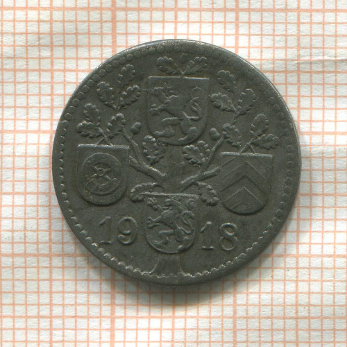 Нотгельд. 10 пфеннигов. Германия. Дибург