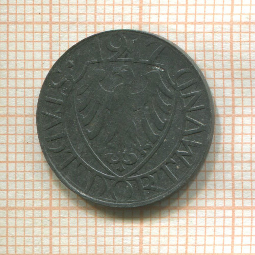 Нотгельд. 5 пфеннигов. Германия. Дортмунд