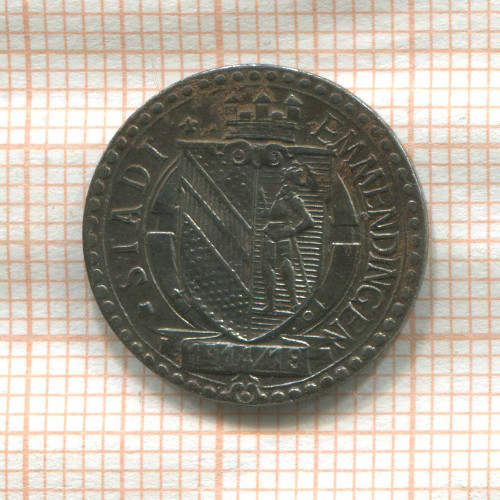 Нотгельд. 5 пфеннигов. Германия. Эммендинген