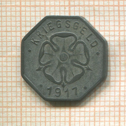 Нотгельд. 5 пфеннигов. Германия.