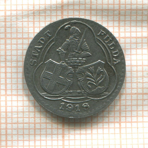 Нотгельд. 2 пфеннига. Германия. Фульда