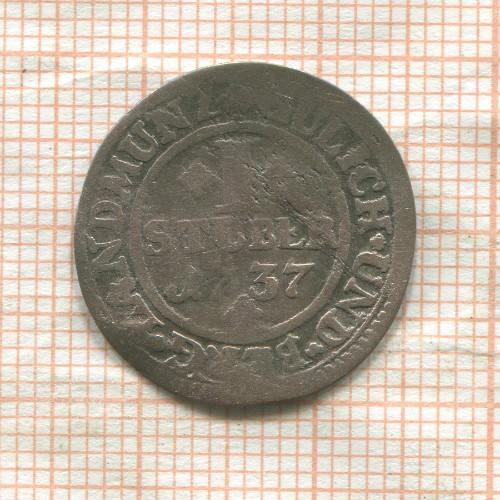 1 штубер. Юлих-Берг (деформация) 1737г
