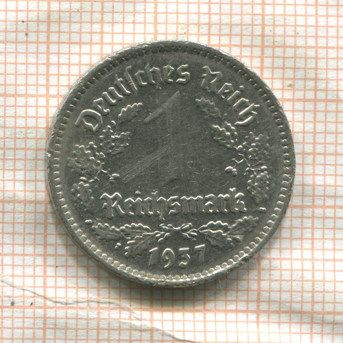 1 марка. Германия 1937г
