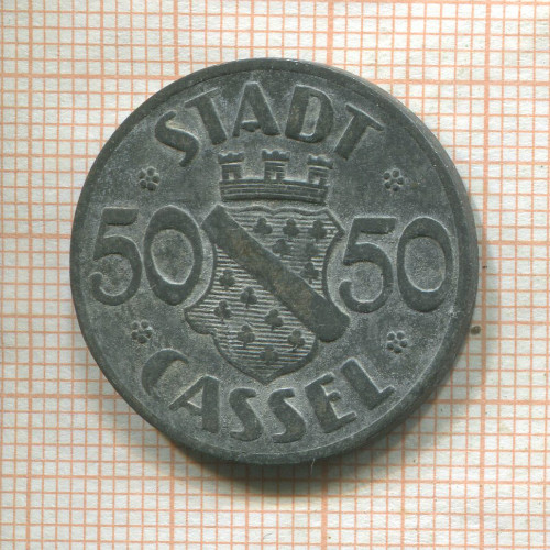 Нотгельд. 50 пфеннигов. Германия. Кассель