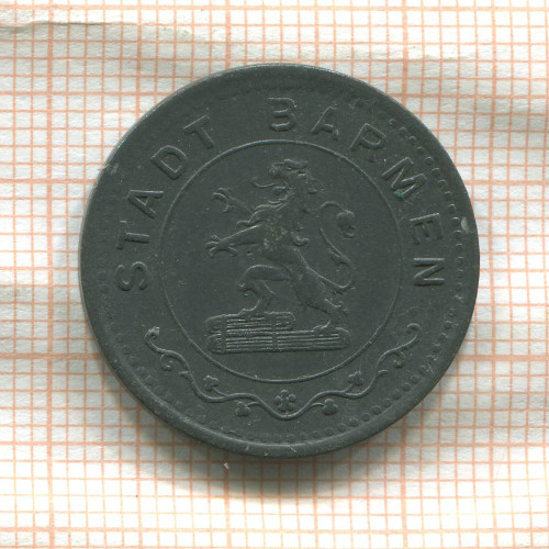 Нотгельд. 50 пфеннигов. Германия. Бармен