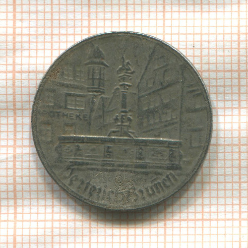 Нотгельд. 25 пфеннигов. Германия. Ротенбург