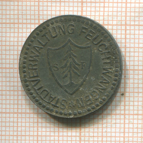 Нотгельд. 10 пфеннигов. Германия. Фойхтванген