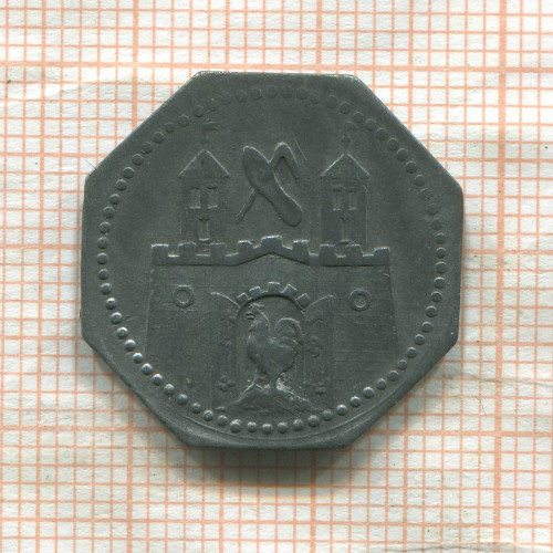 Нотгельд. 10 пфеннигов. Германия. Зуль