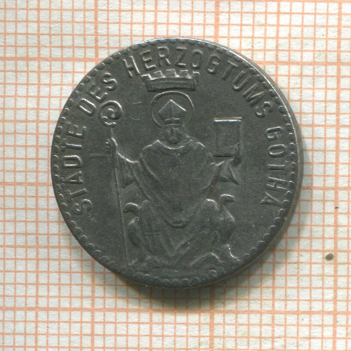 Нотгельд. 2 пфеннига. Германия. Гота