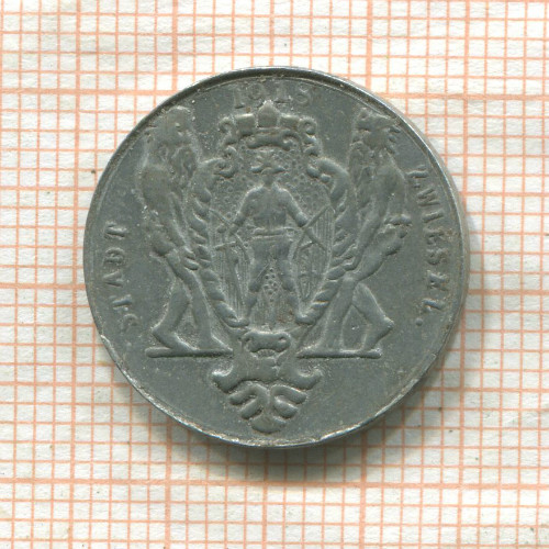 Нотгельд. 5 пфеннигов. Германия. Цвизель