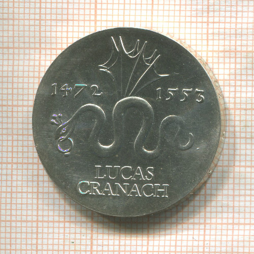 20 марок. ГДР 1972г