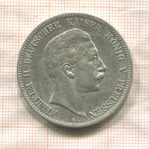 5 марок. Пруссия 1907г