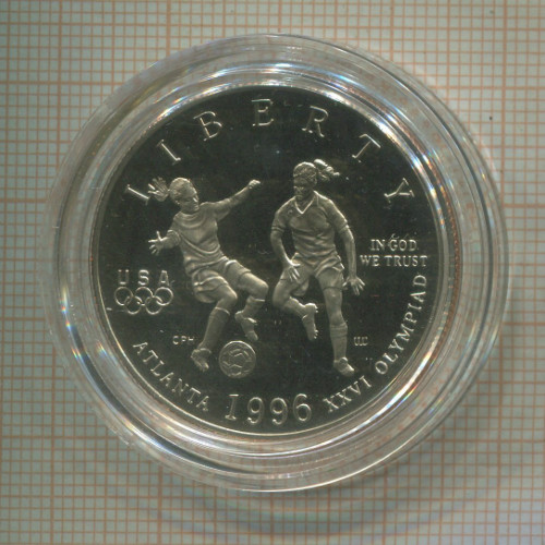 1/2 доллара. США 1996г