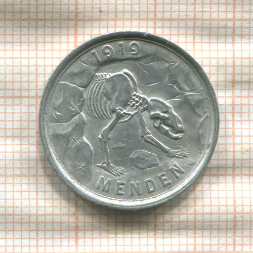 Нотгельд. 50 пфеннигов. Германия. Менден