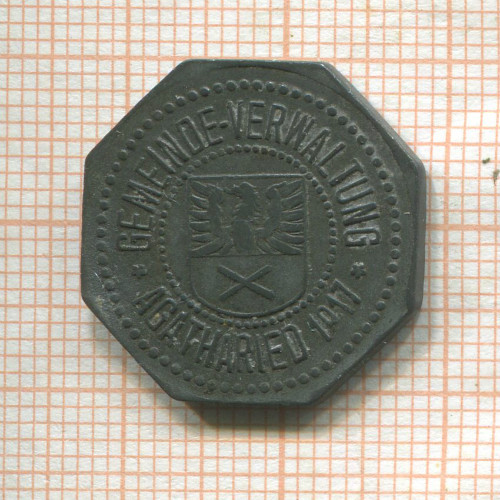 Нотгельд. 10 пфеннигов. Германия. Агатарид