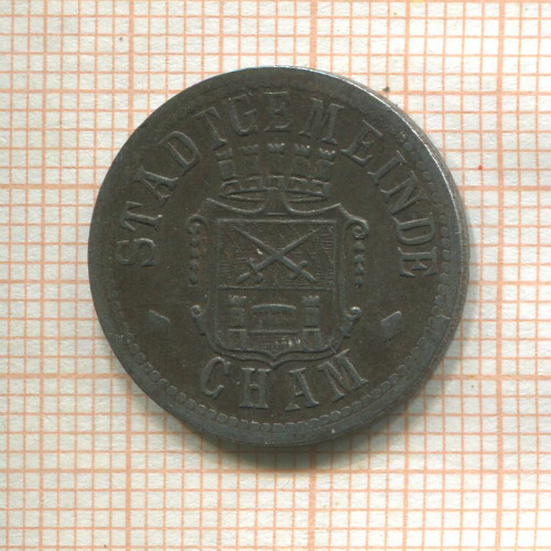 Нотгельд. 10 пфеннигов. Германия. Кам