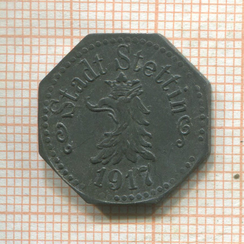 Нотгельд. 5 пфеннигов. Германия. Штеттин (Щецин)