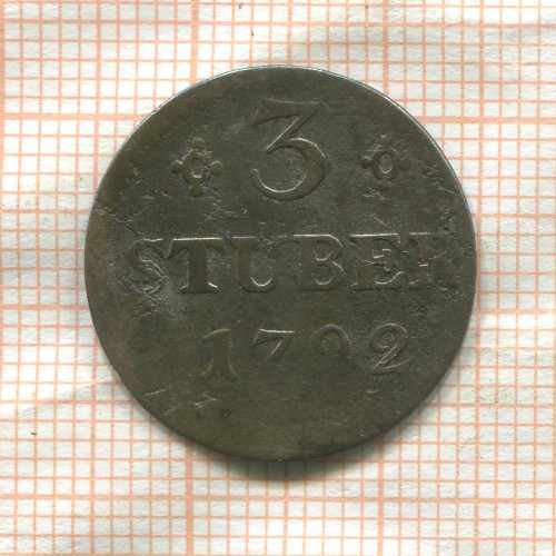 3 штубера. Юлих-Берг (деформация) 1792г