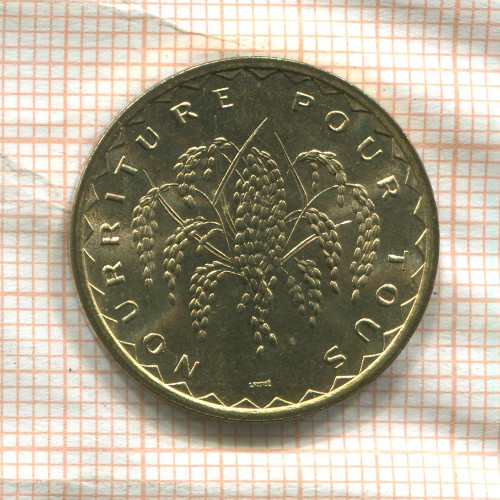 50 франков. Мали. F.A.O 1977г