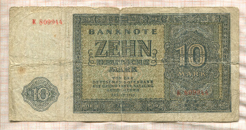 10 марок. Германия 1948г