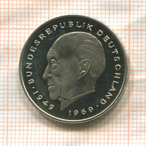 2 марки. Германия. ПРУФ 1979г