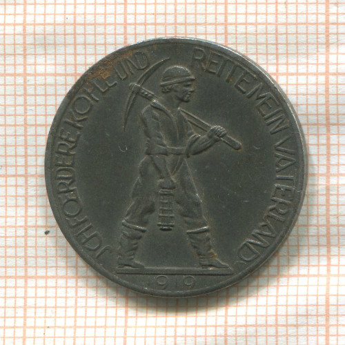 Нотгельд. 25 пфеннигов. Германия. Дюрен