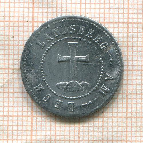 Нотгельд. 10 пфеннигов. Германия. Ландсберг