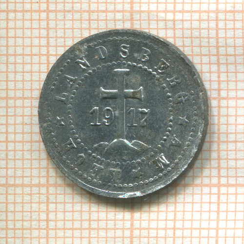 Нотгельд. 5 пфеннигов. Германия. Ландсберг