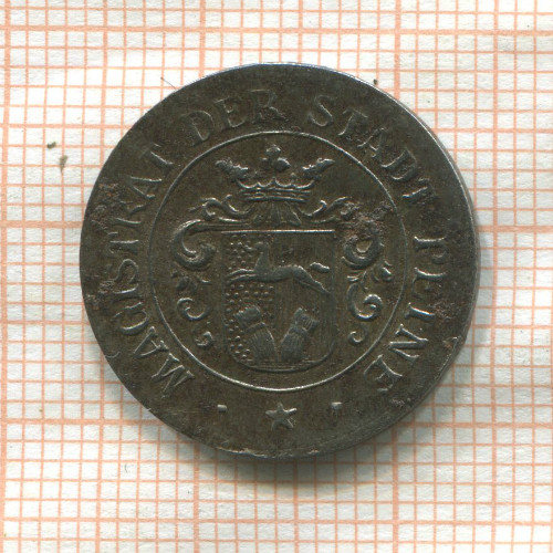 Нотгельд. 10 пфеннигов. Германия. Пайне