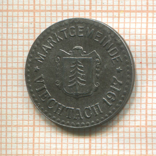 Нотгельд. 10 пфеннигов. Германия. Вихтах