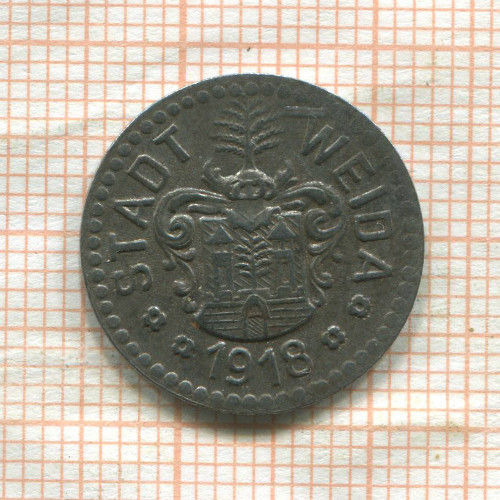 Нотгельд. 5 пфеннигов. Германия. Вайда