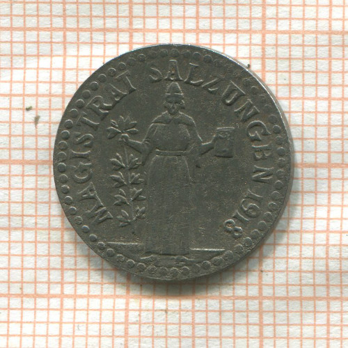 Нотгельд. 5 пфеннигов. Германия. Бад-Зальцунген