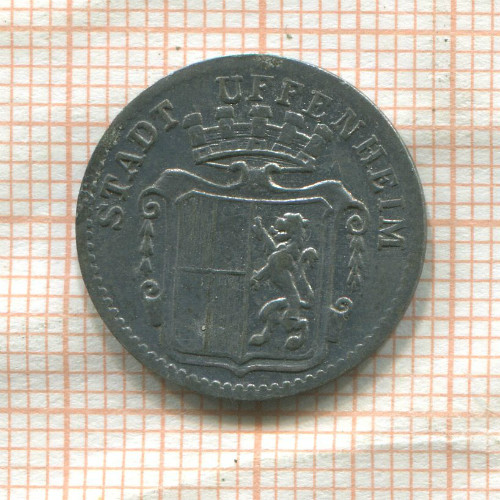 Нотгельд. 5 пфеннигов. Германия. Уффенхайм