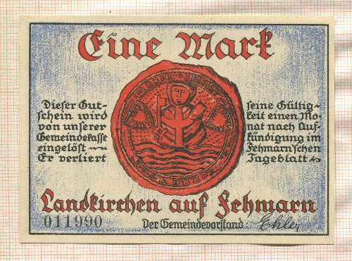 1 марка. Германия