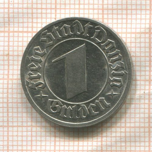 1 гульден. Данциг 1932г